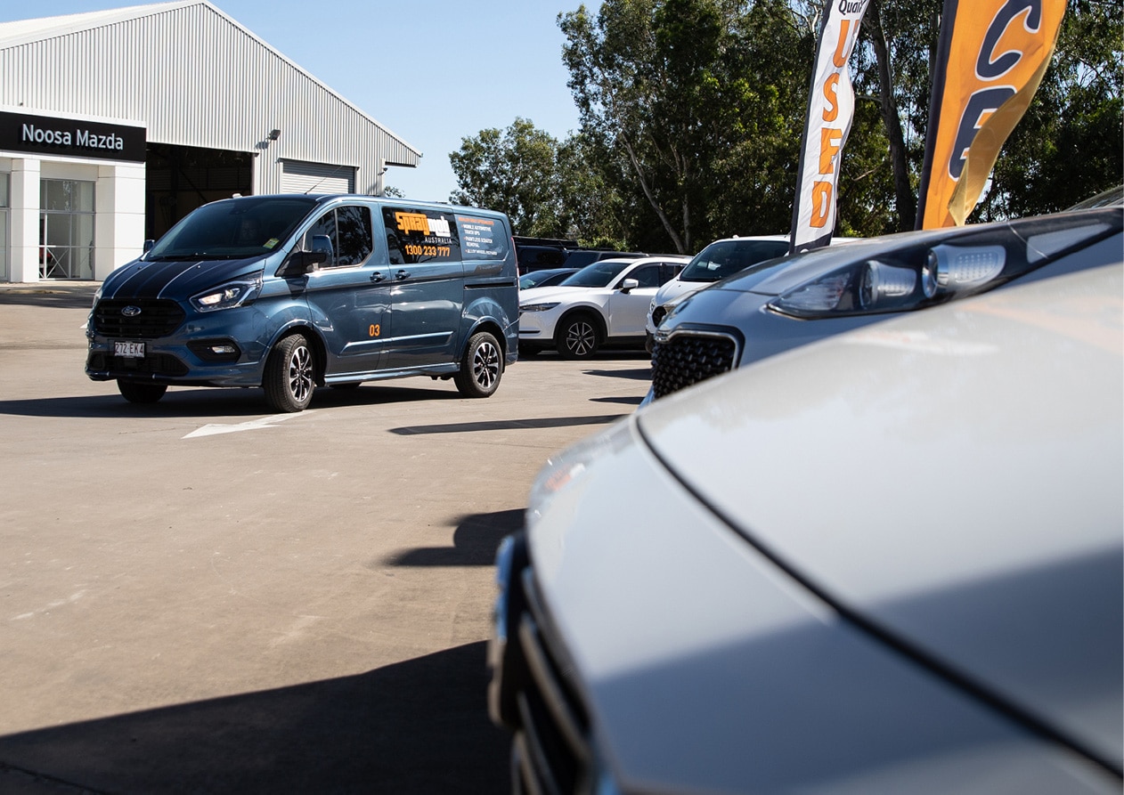 At Spraymob we understand the unique requirements of the motor industry.